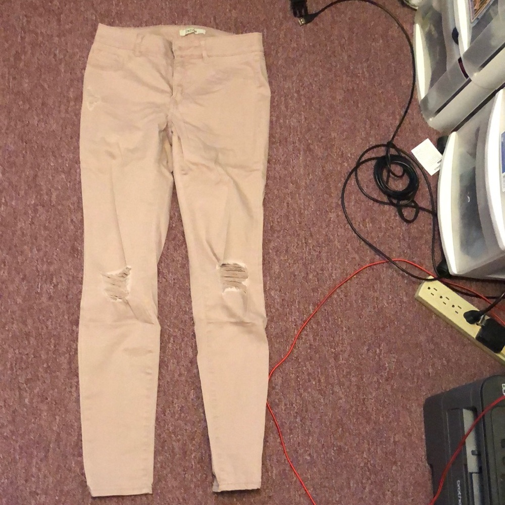 Refuge Jeans distressed in pink